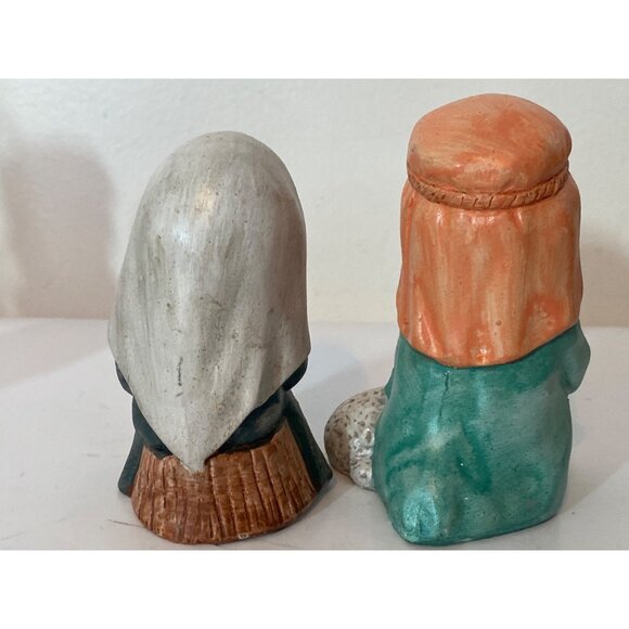 Nativity Ceramic  Jesus Mary Joseph Wise Men Cow Camel Sheep Religious - Picture 5 of 16